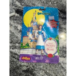 Walt Disney Beauty And The Beast Belle Figure Bend-Ems JusToys New Sealed
